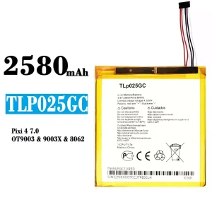Batterie TLP025GC pour Alcatel pixi 4 7.0