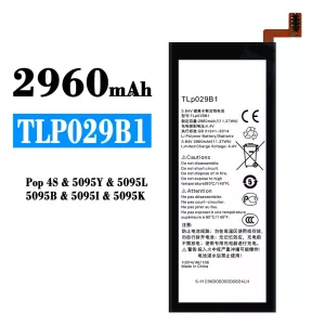 Batterie TLP029B1 pour Alcatel Pop 4S