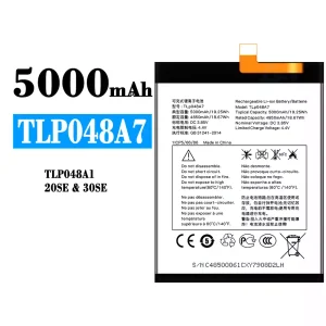 Batterie TLP048A7 TLP048A1 pour Alcatel 20SE/30SE