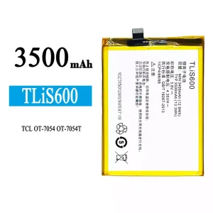 Batterie TLiS600 pour Alcatel TCL OT-7054/OT-7054T