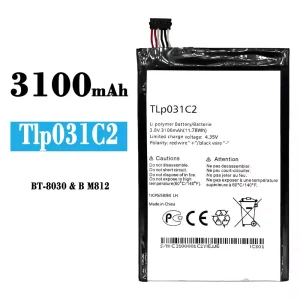 Batterie TLP031C2 pour Alcatel BT-8030/B M812