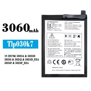 Batterie TLP030K7 pour Alcatel 1s 2019