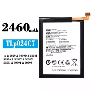 Batterie TLP024C1 pour Alcatel 1x