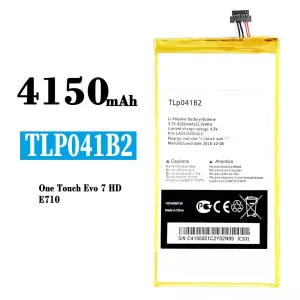Batterie TLP041B2 pour Alcatel One Touch Evo 7 HD