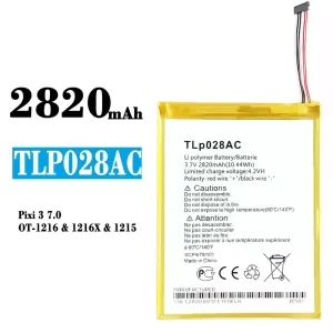 Batterie TLp028AC pour Alcatel Pixi 3 7.0