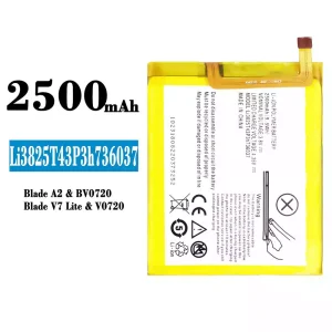 Batterie Li3825T43P3h736037 pour ZTE Blade A2/ Blade V7 lite