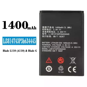 Batterie Li3814T43P3h634445 pour ZTE Blade L110(A110)/Blade G