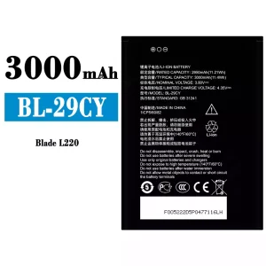 Batterie BL-29CY pour ZTE Blade L220