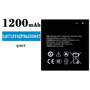 Batterie Li3712T42P3h535047 pour ZTE Q101T