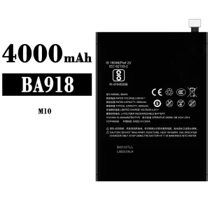 Batterie BA918 pour Meizu M10