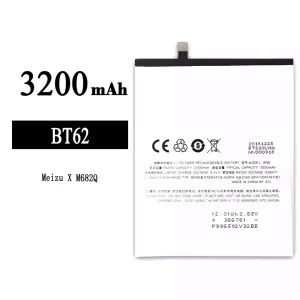 Batterie BT62 pour Meizu X/M682Q