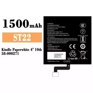 Batterie ST22 pour Amazon Kindle Paperwhite 4"10th/58-000271