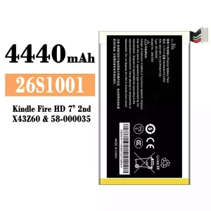 Batterie 26S1001 pour Amazon Kindle Fire HD 7"2nd/58-000035