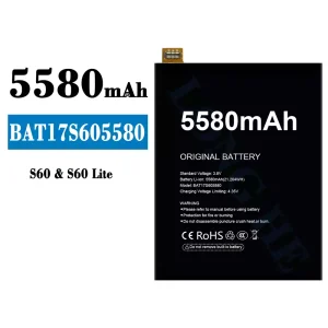 Batterie BAT17S605580 pour Doogee S60/S60 Lite