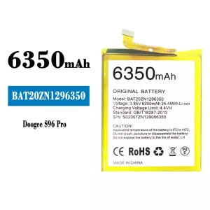 Batterie BAT20ZN1296350 pour Doogee S96 Pro