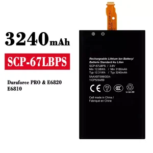 Batterie SCP-67LBPS pour Kyocera Dura PRO/E6820/E6810