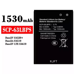 Batterie SCP-63LBPS pour Kyocera E4520 E4510 E4610