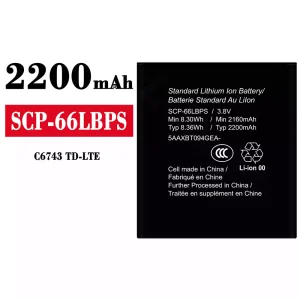 Batterie SCP-66LBPS pour Kyocera C6743 TD-LTE