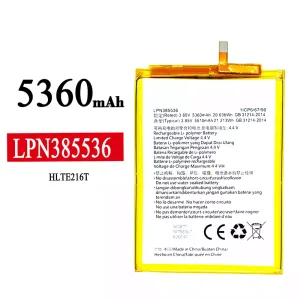 Batterie LPN385536 pour Hisense HLTE216T