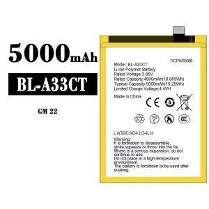 Batterie BL-A33CT pour General Mobile GM 22
