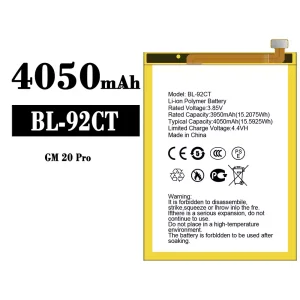 Batterie BL-92CT pour General Mobile GM 20 Pro