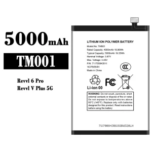 Batterie TM001 pour T-Mobile Revvl 6 Pro/Revvl V Plus 5G