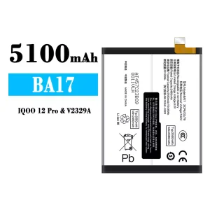 Batterie BA17 pour IQOO 12 Pro/V2329A