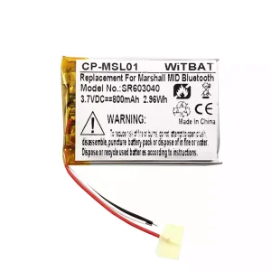 Batterie pour casque Marshall 603040,VDL603040,SR603040,Marshall MID,Major II,Major III,Major IV