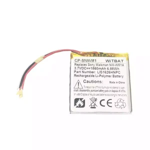 Batterie pour casque Sony Walkman NW-WM1A,NW-WM1Z ,1-853-588-15,DMP-Z1