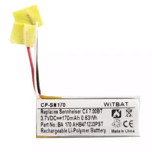 Batterie pour casque Sennheiser CX 7.00BT,Sennheiser Momentum In-Ear Boîtier de chargement