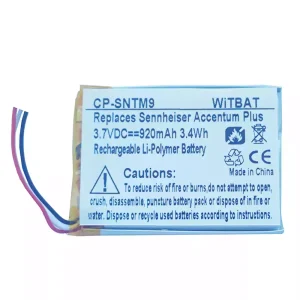 Batterie pour casque Sennheiser ACCENTUM,ACCENTUM  Plus