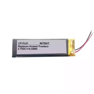 Batterie pour casque Huawei FreeLace,AHB380942TPO,HUA01