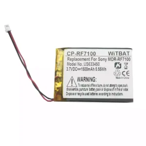 Batterie pour casque Sony BP-HP1200,MDR-DS7000,MDR-RF7000,MDR-RF7100 SL00131-1
