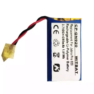 Batterie pour casque Jabra Pro 900,Pro 920,Pro 923,Pro 930,Pro 935,AHB512229PS