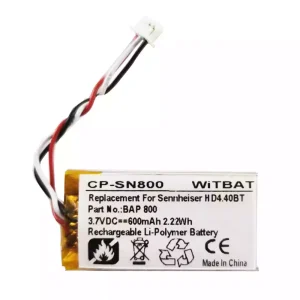 Batterie pour casque Sennheiser Flex 5000,RS 5000,Set 880,H D4.40BT