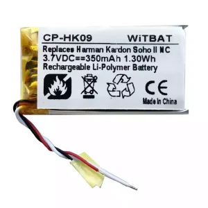 Batterie pour casque Harman Kardon Soho II NC,SR552035P