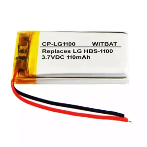 Batterie pour casque LG HBS-1100,HBS-A100,HBS-810,AEC501224
