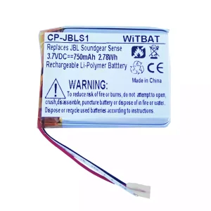 Batterie pour casque JBL Soundgear Sense Earphone Boîtier de chargement