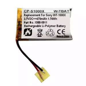 Batterie pour casque Sony WF-1000X,WF-SP700N Boîtier de chargement