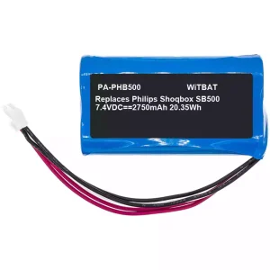 Batterie pour haut-parleur Philips ShoqBox SB500