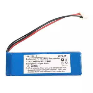 Batterie pour haut-parleur JBL Charge 3 2016,GSP1029102A