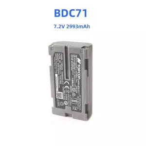 Batterie pour TOPCON BDC71,GM52 GTS-2002 Sokkia IM52