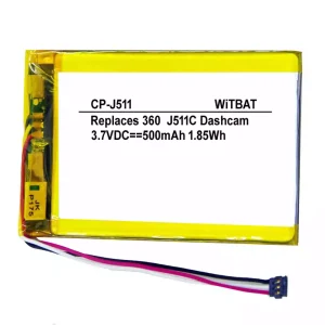 Batterie pour 360 J511 J521,FT254060P