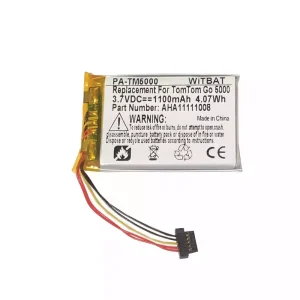 Batterie pour TomTom Go 5000,Go 5100,Go 6000,Go 6100,Go 9000,AHA11111008