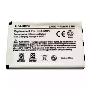 Batterie pour Pioneer GEX-XMP3,Sirius XM XMP3,XM-6900-0004-00,990552