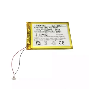 Batterie pour Sony Walkman NWZ-X1000 NWZ-X1050 NWZ-X1051 NWZ-X1060 NWZ-X1061