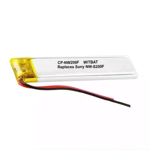 Batterie pour Sony NW-S200F,NW-S202F,NW-S203F,NW-S205F