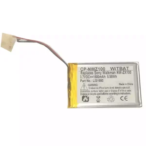 Batterie pour Sony Walkman NW-A306,NW-A307,LIS1650