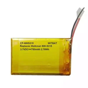 Batterie pour SONY Walkman NW-S313 NW-S315,AHB303450
