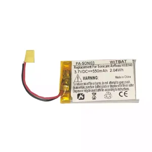Batterie pour Philips Sonicare Airfloss HX8140, HX8230, HX8240